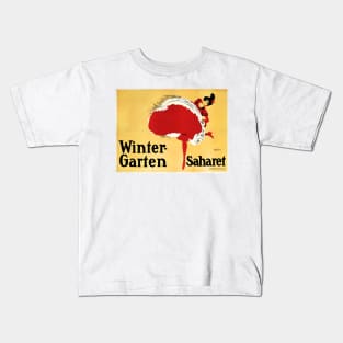 WINTER GARTEN SAHARET Cabaret Dancer 1902 Berlin Vintage Theater Kids T-Shirt